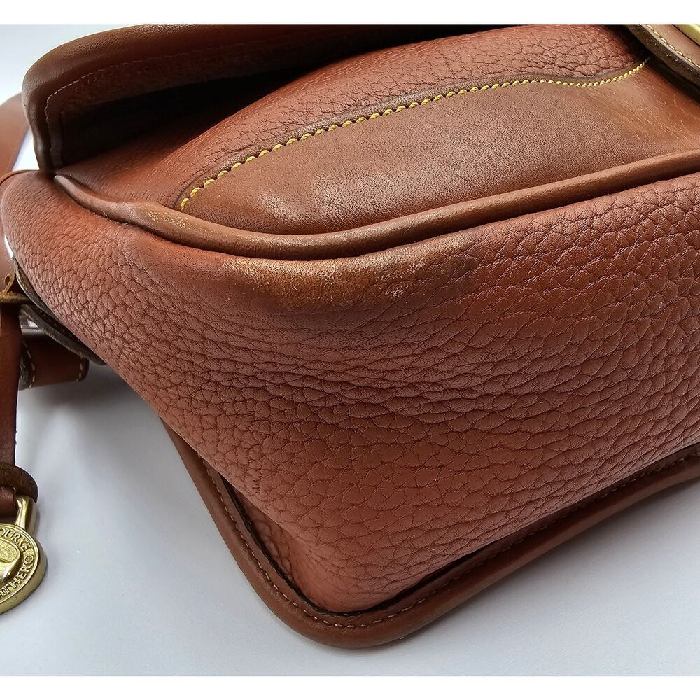 Vintage Dooney & Bourke All-Weather Yan Leather Carrier Bag w/Shoulder Strap - Picture 5 of 16